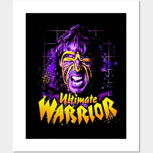 Ultimate Warrior In Your Face Posters and Art